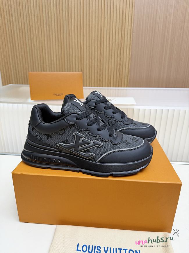Louis Vuitton Classic Sneaker Black Monogram - 1