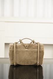  Chanel 26B Suede Calfskin Backpack 26x17x8.5cm - 3