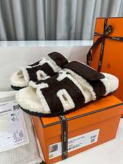 Hermes Chypre sandal suede sandal - 2