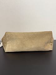 Chanel Shopping Tote Suede Beige 44.5x18x24cm - 2