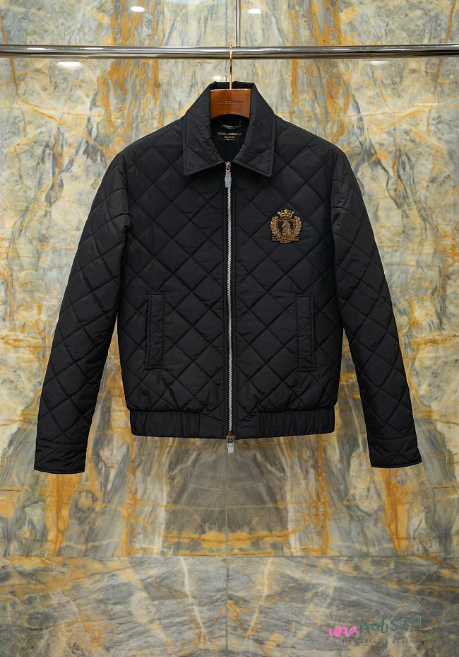 Dolce Gabbana Quilted canvas jacket - 1