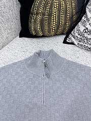 Louis Vuitton Wool-Cashmere Half-Zip Pullover - 3