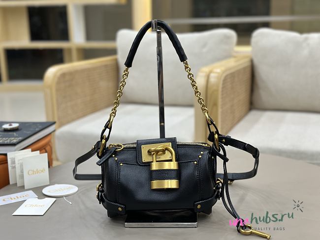 Chloe Small Paddington chain bag Black 22x15x10cm - 1