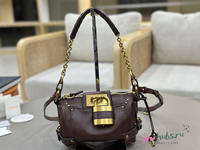 Chloe Small Paddington chain bag Brown 22x15x10cm - 1