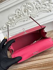Hermes Kelly 25 Epsom Pink Fuchsia - 5