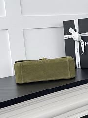 Chanel Flap Bag 26b Maxi Green 32x19x10cm - 5
