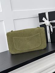 Chanel Flap Bag 26b Maxi Green 32x19x10cm - 2