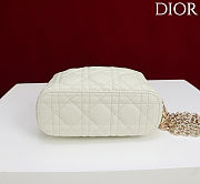  Dior Small Toujours Hobo Bag Green Lambskin 22.5x14x7.5cm - 5