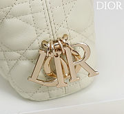 Dior Small Toujours Hobo Bag Green Lambskin 22.5x14x7.5cm - 2