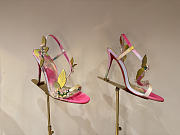 Christian Louboutin Rosa Fruit 100mm Sandals satin - 1