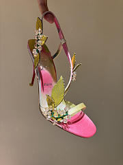 Christian Louboutin Rosa Fruit 100mm Sandals satin - 3