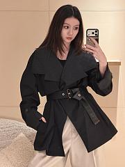 Louis Vuitton Monogram Accent Short Trench Coat - 4
