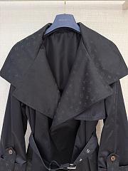 Louis Vuitton Monogram Accent Short Trench Coat - 3