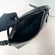 Prada Aimèe large leather shoulder bag Black - 35x26.5x11cm - 4