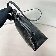 Prada Aimèe large leather shoulder bag Black - 35x26.5x11cm - 3