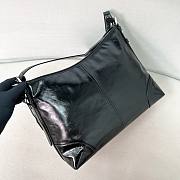 Prada Aimèe large leather shoulder bag Black - 35x26.5x11cm - 2