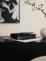 Chanel Wallet on chain calfskin Black - 19x12x3.5cm - 4