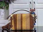 Louis Vuitton Side Trunk MM Tan 23.5x16x8.5cm - Unahubs - 3