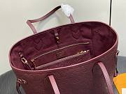 Louis Vuitton Neverfull MM Burgundy 47x28x14cm - 3