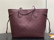Louis Vuitton Neverfull MM Burgundy 47x28x14cm - 2