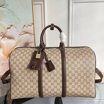 Gucci Essence Classic medium duffle bag Brown 45x27x23cm