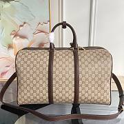 Gucci Essence Classic medium duffle bag Brown 45x27x23cm - 5