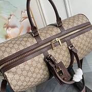 Gucci Essence Classic medium duffle bag Brown 45x27x23cm - 4