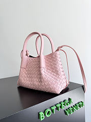 Bottega Veneta Pink Small Pinacoteca 24x15x12cm - 5