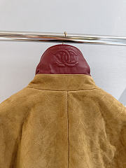 Chanel Blouson Suede Calfskin Fango Beige - 3