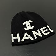 Chanel Black Beanie - 1