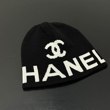 Chanel Black Beanie