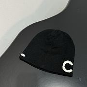 Chanel Black Beanie - 2