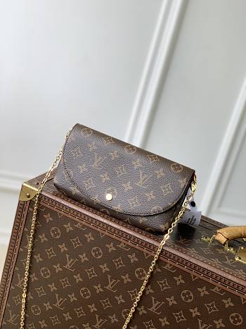 Louis Vuitton Wallet On Chain Trotter 21.5x12.5x3cm