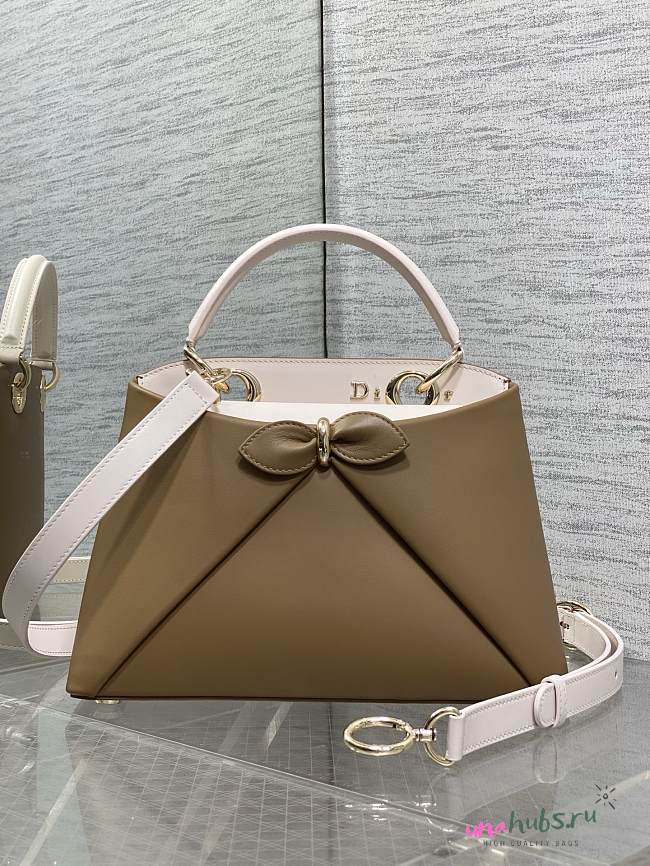 Dior Cigale Bag in caramel 28x18x8cm - 1