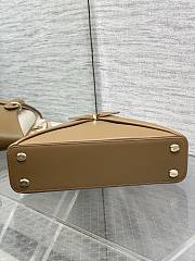 Dior Cigale Bag in caramel 28x18x8cm - 5