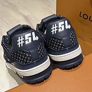 Louis Vuitton Trainer Sneaker Navy Blue - 4